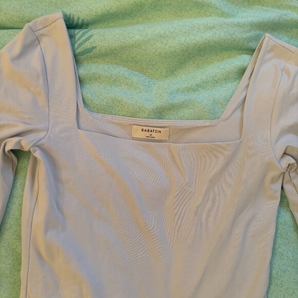 BABATON Blue Form-Fitting Body Suit - Picture 3 of 4